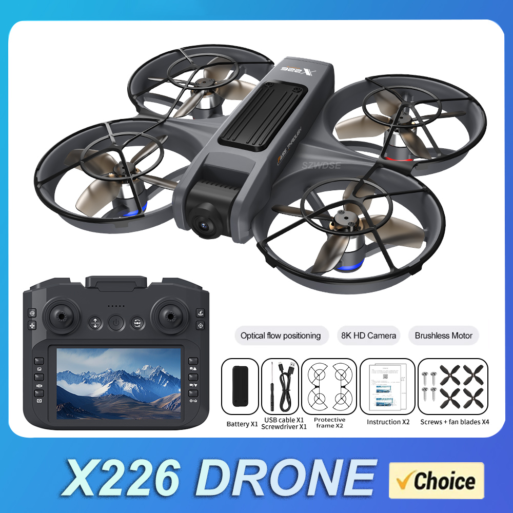 Drone Camera 4K - NEW X226 RC Drone 2.4G 5G