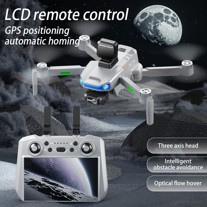 AE3 PRO Max NEW LCD SC GPS Dro - Drone Camera With Gimbal 评论和价格