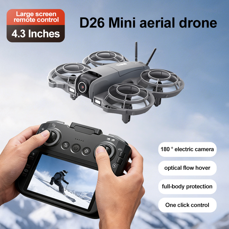 D26 Drone 4K Aerial HD 180° Ca - Drone Camera With Gimbal 评论和价格