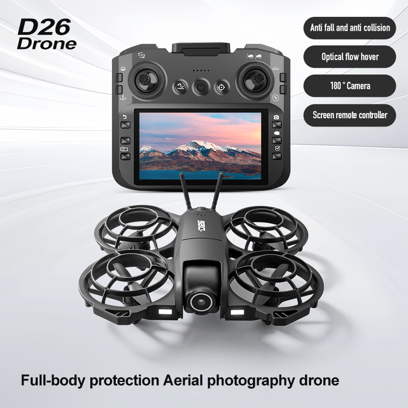 D26 Drone 4K Aerial HD 180° Ca - Drone Camera With Gimbal 评论和价格