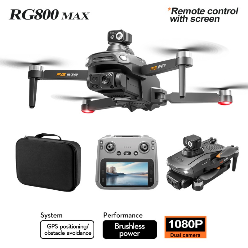 NEW RG800 MAX Drone 1080P HD C - Drone Camera With Gimbal 评论和价格